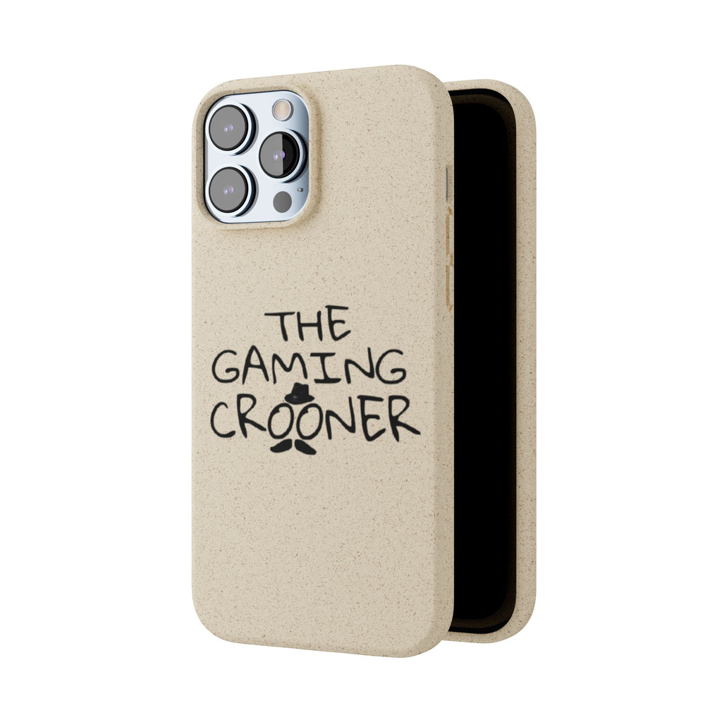 The Gaming Crooner Logo Biodegradable Cases