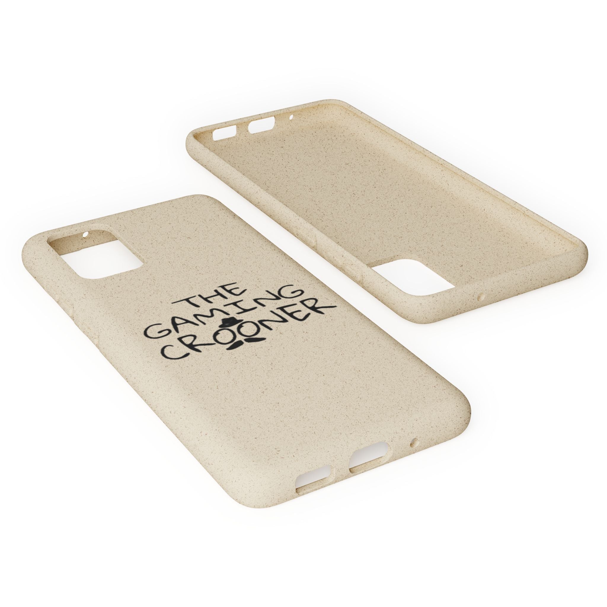 The Gaming Crooner Logo Biodegradable Cases