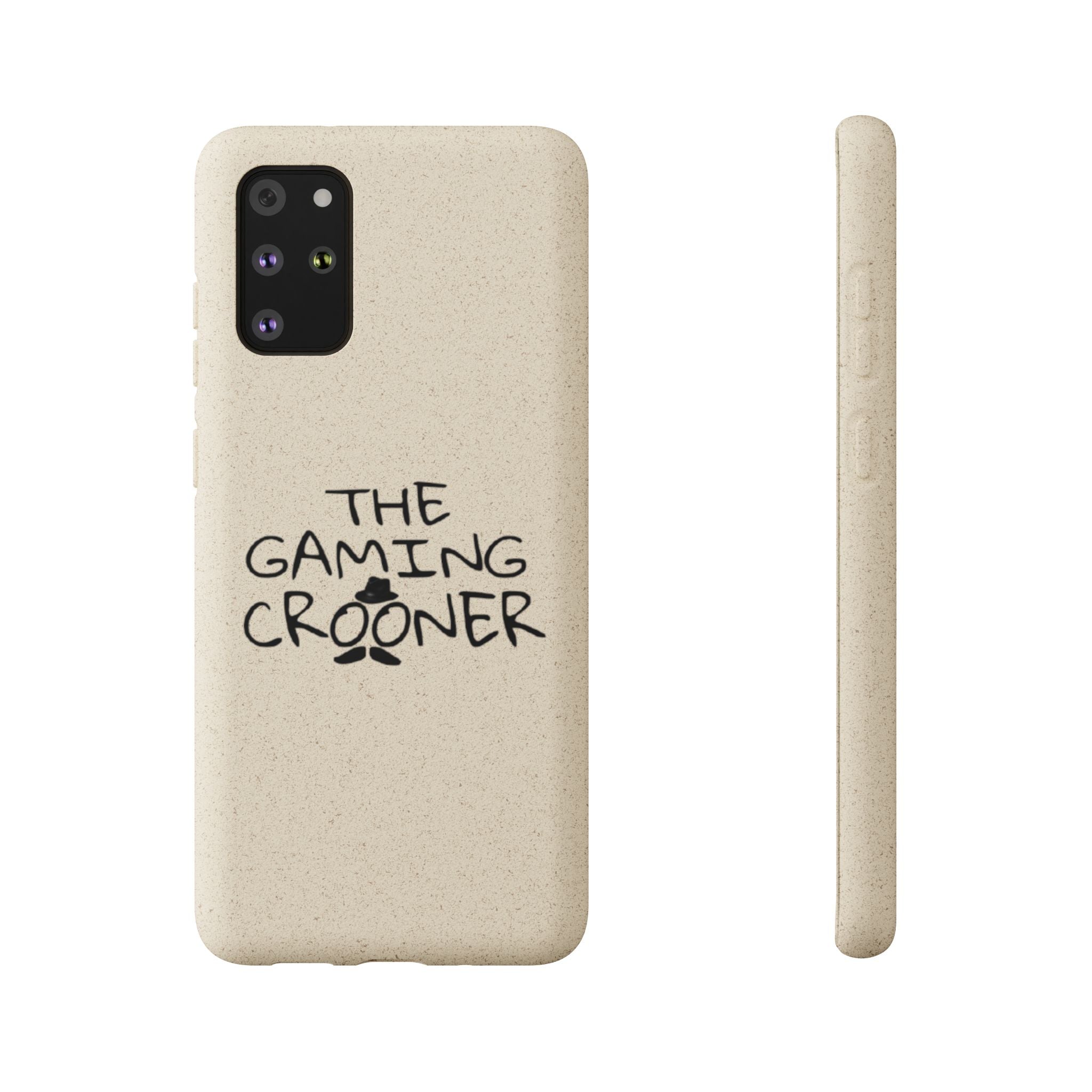 The Gaming Crooner Logo Biodegradable Cases
