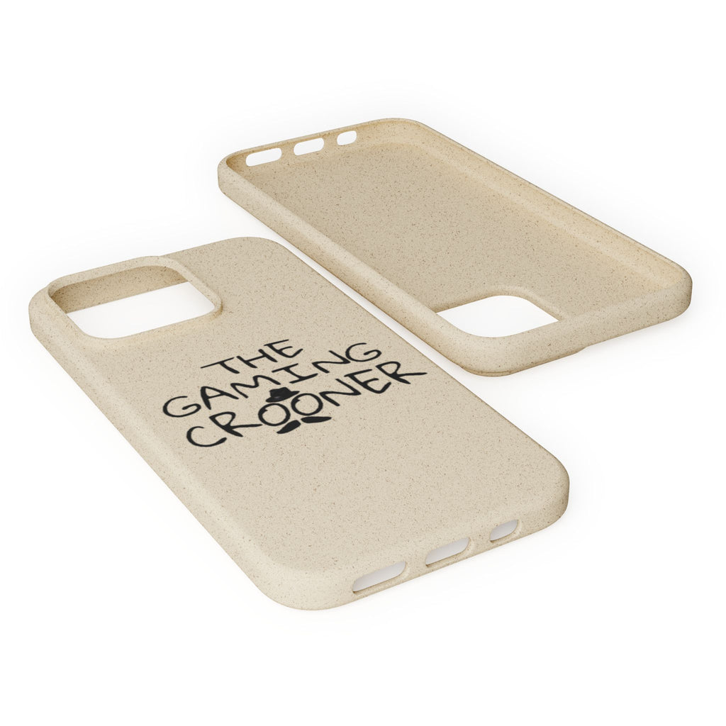 The Gaming Crooner Logo Biodegradable Cases