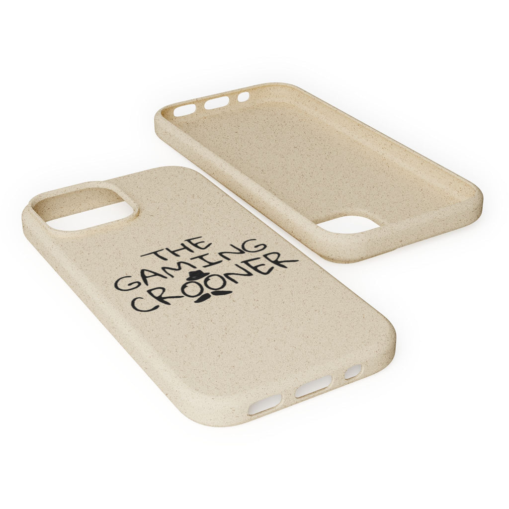 The Gaming Crooner Logo Biodegradable Cases