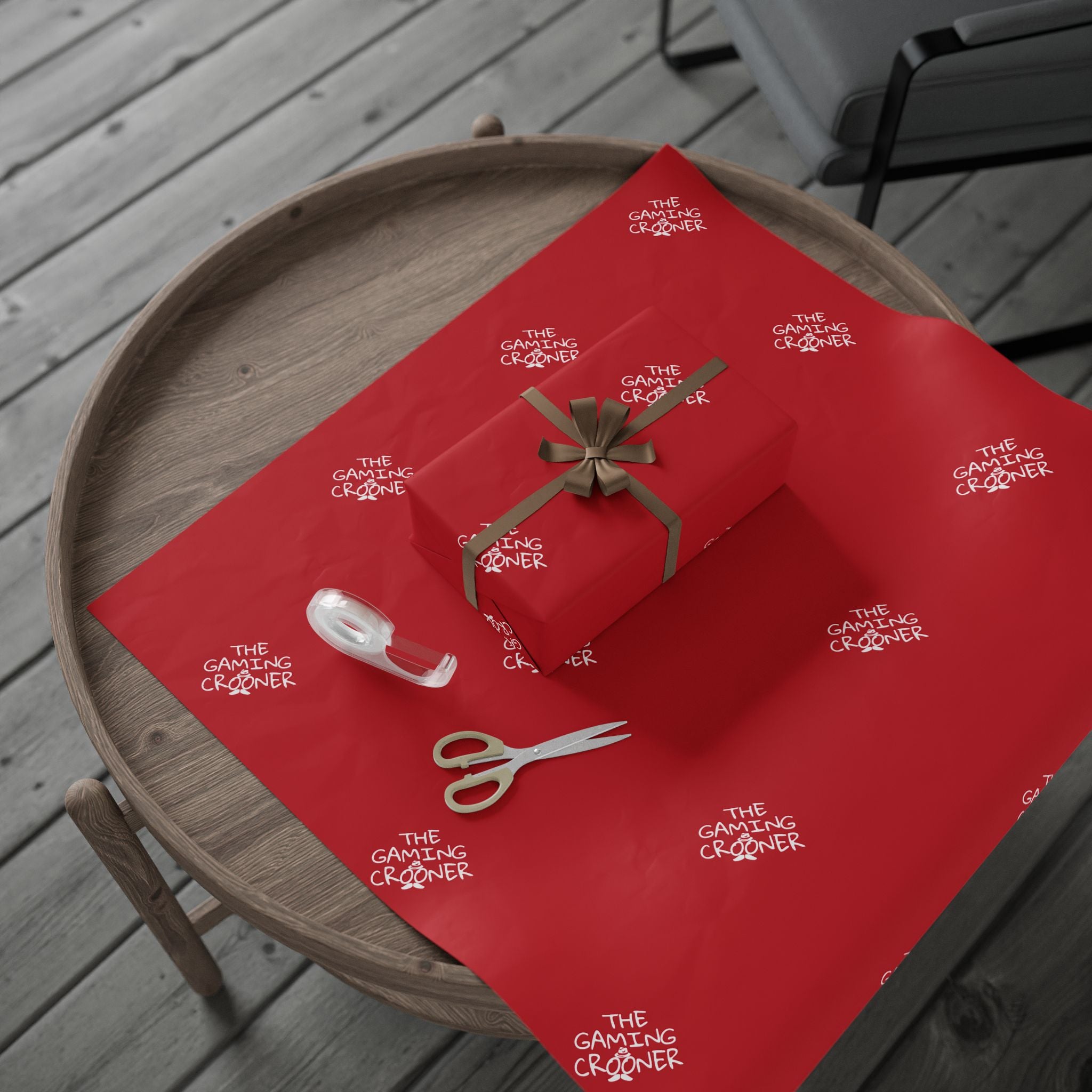 The Gaming Crooner Wrapping Paper