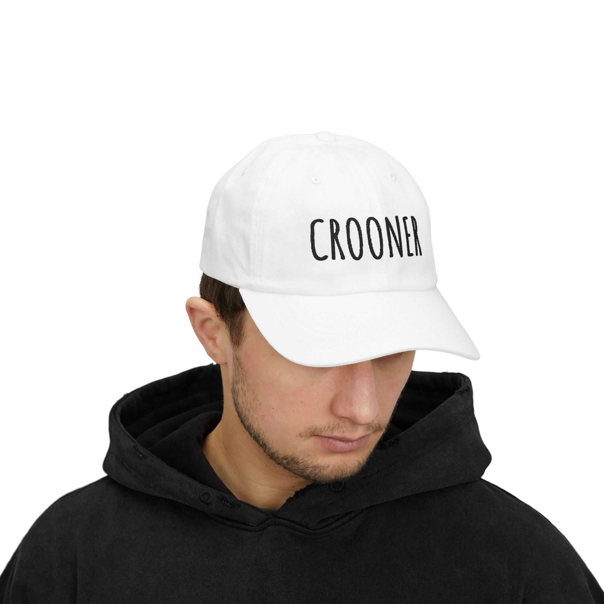 Embroidered Crooner Dad Hat (Light)