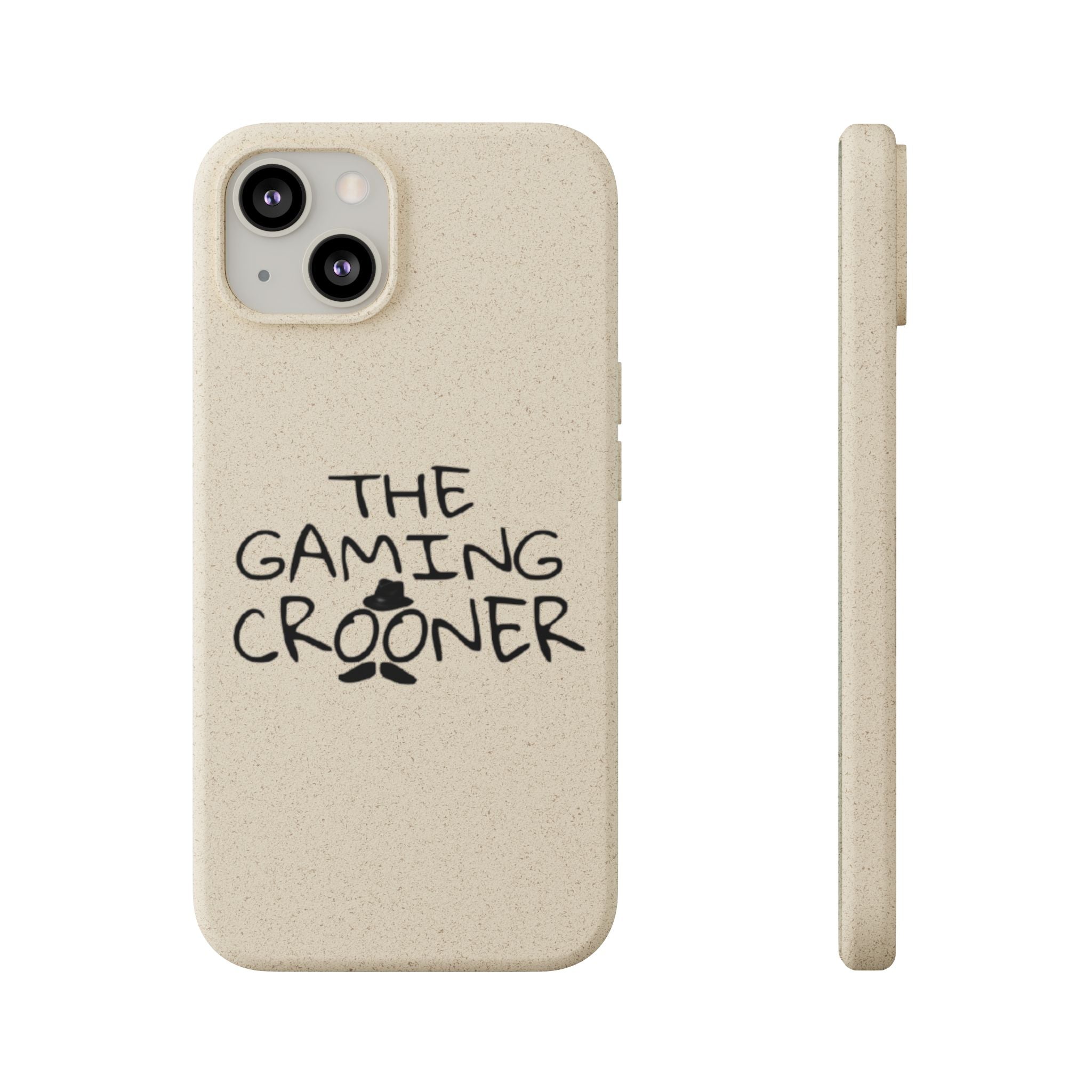 The Gaming Crooner Logo Biodegradable Cases