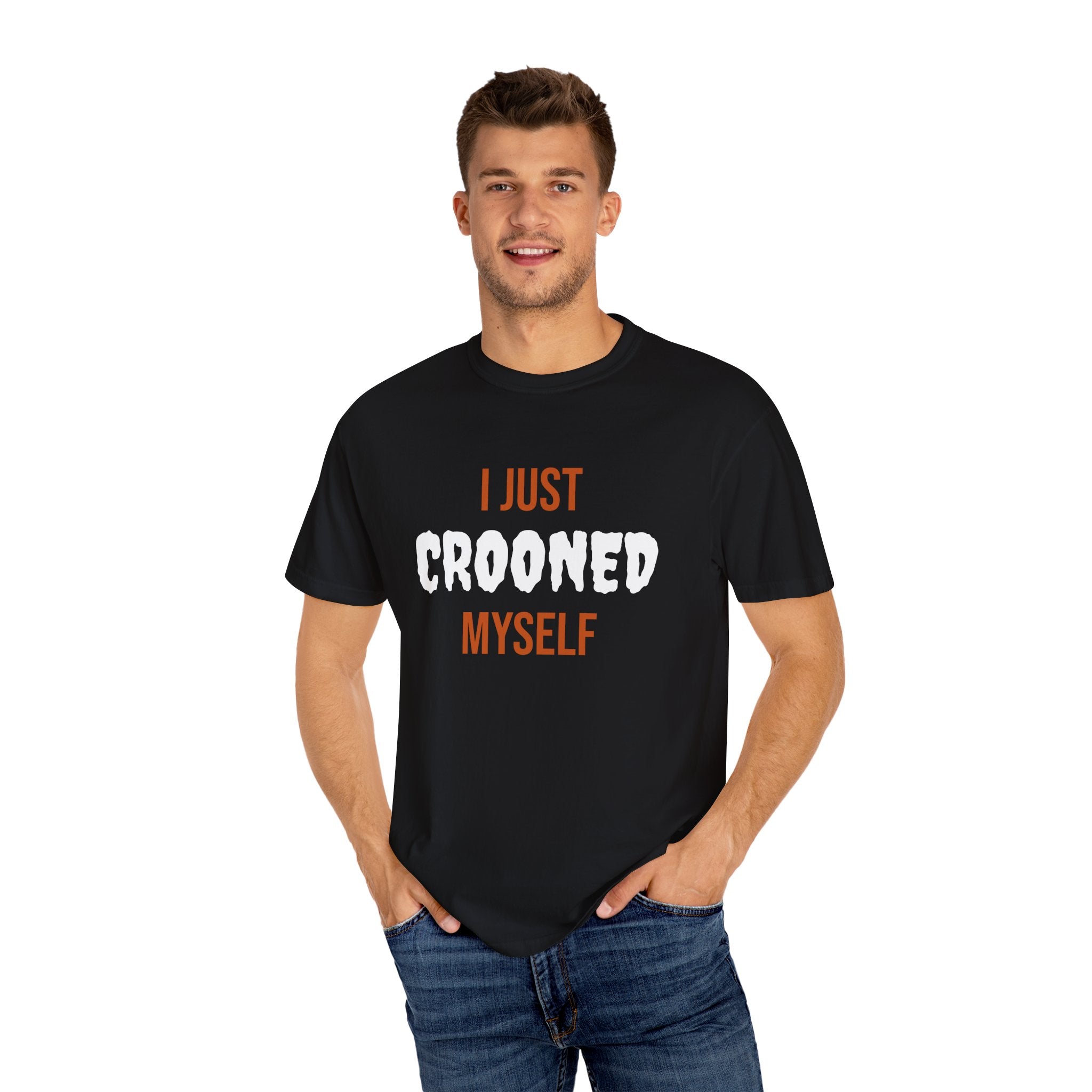 Unisex Spooky Crooned Myself Tee